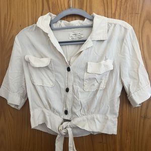 Urban outfitters top button up shirt